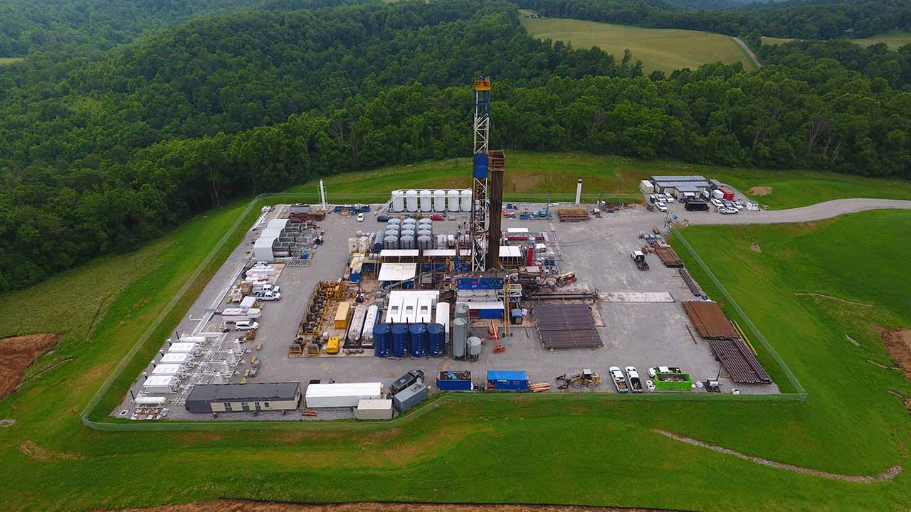 Energy operations in rural landscape